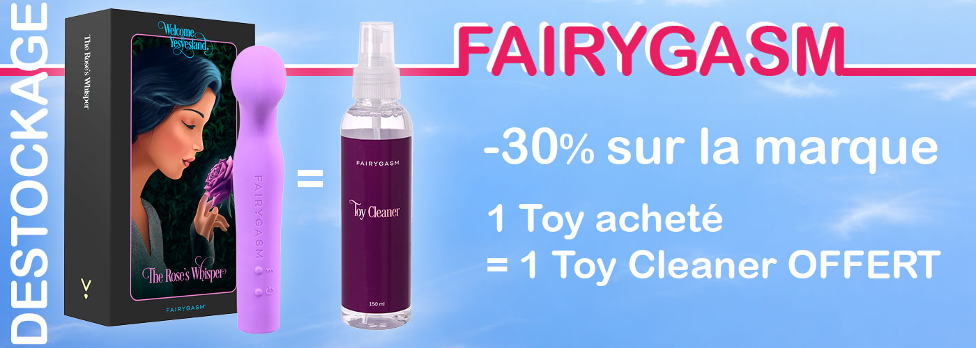 Promo toy-cleaner Fairygasm offert