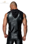Veste  capuche sans manches H062