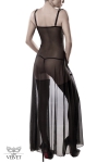 Set dshabill tulle et dentelle 2 pices - Grey Velvet