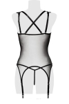 Gu�pi�re tulle avec d�collet� dentelle - Grey Velvet