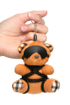 Porte-cls Teddy Bear en tenue Bondage