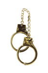 Menottes BDSM plaqu�es or - Taboom
