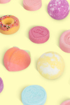 Bombe de bain p�che