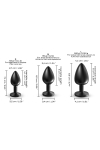 Plug anal en mtal Onix Plug L - Dorcel