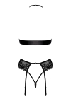 Ensemble Bondage Black Set 4 pi�ces Kiss 244 - Kissable