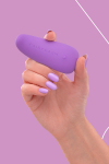Mini vibro rechargeable ThrillLeaf violet - FairyGasm
