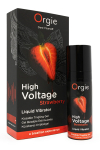 Gel d'excitation High Voltage Liquid Vibrator Fraise - Orgie