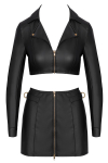 Ensemble top et jupe courte noir - Cottelli PARTY 
