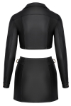 Ensemble top et jupe courte noir - Cottelli PARTY 