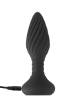 Plug anal vibrant et rotatif t�l�command� - Anos
