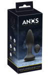 Plug anal vibrant et rotatif t�l�command� - Anos