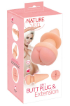 Extension de p�nis + plug anal - Nature Skin